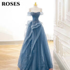 ROSES Sage Green Prom Dress Appliques Tulle Celebrity Dresses Tiered Pleat Women's Evening Dress Sweetheart Formal Gown 프롬 드 - Matrix-studios.com