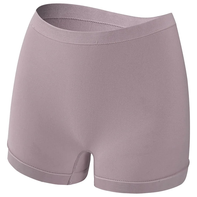 1 Pack Women Seamless Boyshort Panties Anti-Chafing Safety Shorts Sports Stretchy & Soft Underwear Sexy Lingerie Intimates S-5XL - Matrix Studios