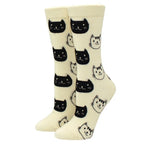 Novelty Woman Socks Harajuku Cotton Funny Happy Cartoon Cat Dog Pattern Unisex Socks Men Novelty Kawaii Socks - Matrix Studios