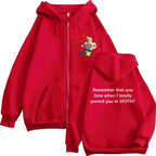Funny Blame John Meme Zipper Hoodie Shedletsky Forsaken Fashion Autumn/Winter Sweatshirt Men Women Casual Oversized Coats Hoody - Matrix Studios