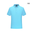 Summer 230g 100% Cotton Polo Shirt Print Logo Customized Embroidery Company Group Name Men Women Short Sleeved Breathable Top - Matrix-studios.com