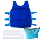Ice Vest Cooling Safety Vest Outdoor High Temperature Clothing Adjustable Cool Jacket Summer Outdoor Ice Pack Cooling Vest - Matrix Studios