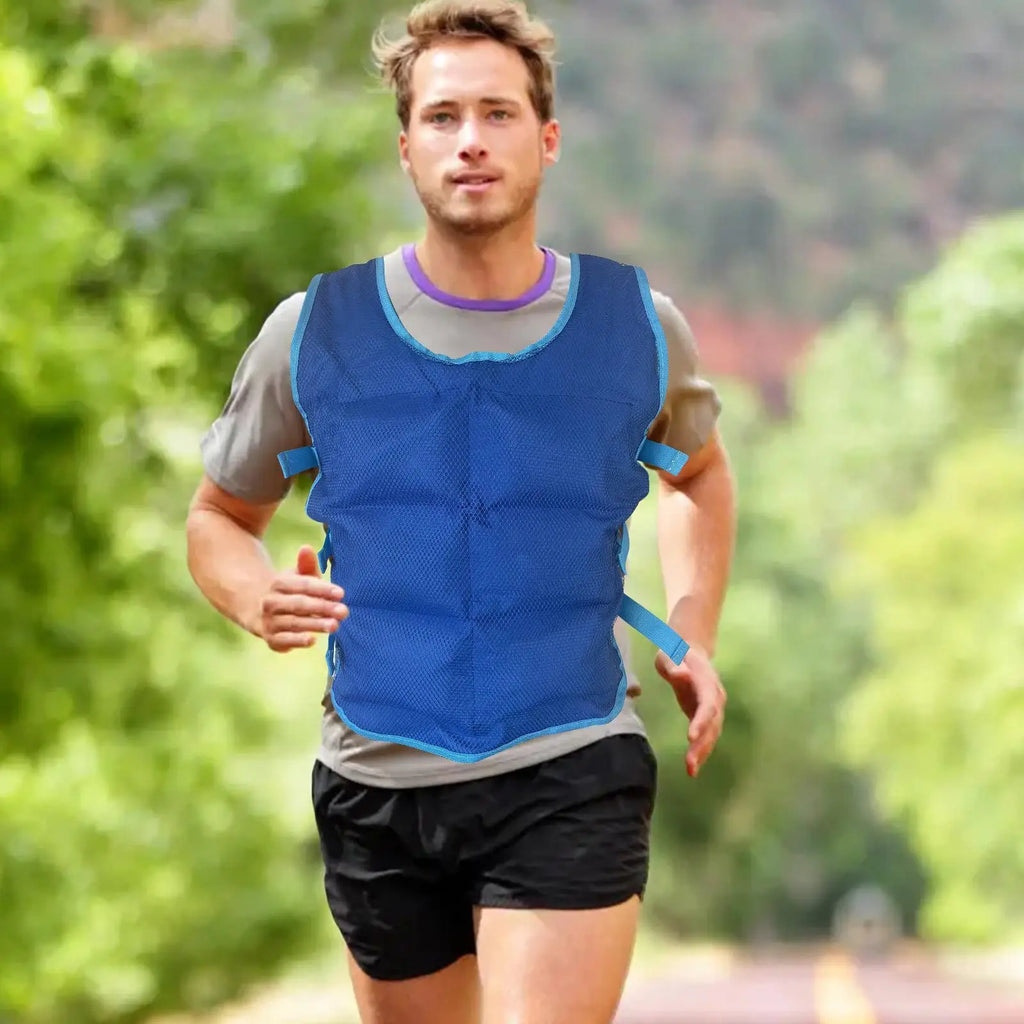 Ice Vest Cooling Safety Vest Outdoor High Temperature Clothing Adjustable Cool Jacket Summer Outdoor Ice Pack Cooling Vest - Matrix Studios