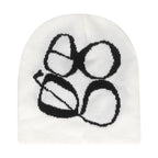 Y2K Letter Knitted Winter Autumn Beanie Cap Men Women Kanye Beanies Gorras Hombre Top Warm Skiing Hat Ear Hats Hip Hop Skullcap - Matrix-studios.com