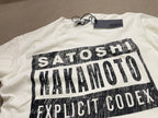 Apricot Color Satoshi Nakamoto Hole T Shirt Men Women Tee Tops T-Shirt - Matrix-studios.com