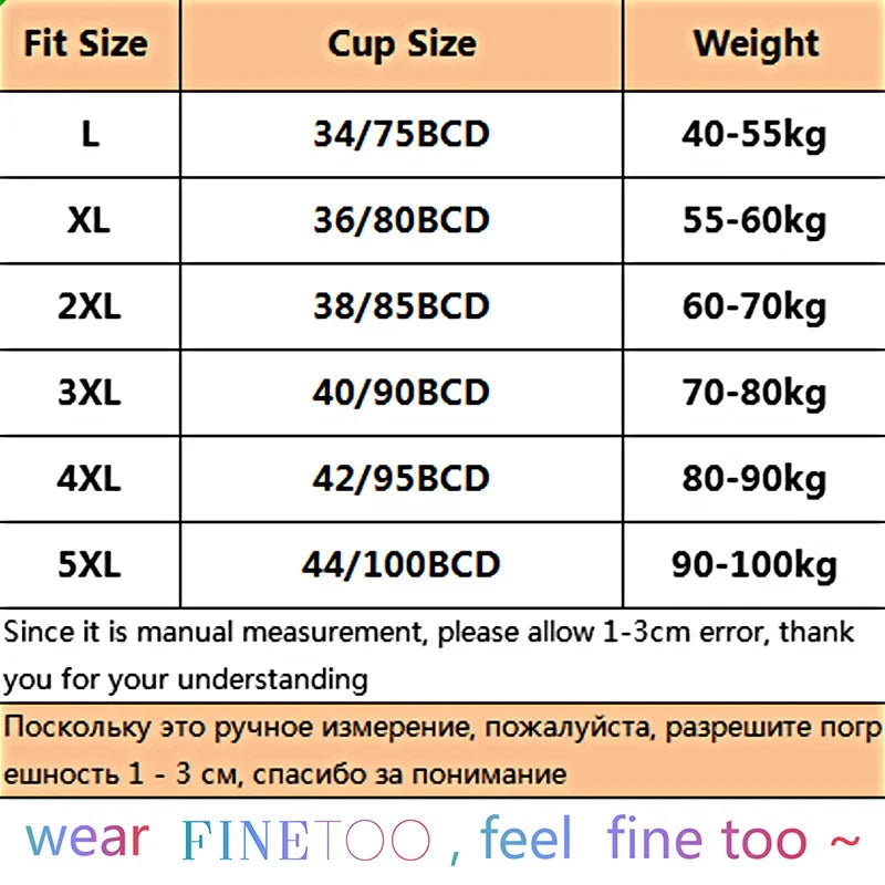 3Pcs Women Lace Bra Perspective Push Up Ice Silk Deep V Bralette Bra Sexy Lingerie Tops Plus Size Cup Mom's underwear L-5XL - Matrix Studios