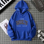 2025 Winter New Women's Hoodie High Street Unisex style Double Pockets Sweatshirts Outerwear Plus-Size Women's Clothing CYXX227 - Matrix Studios