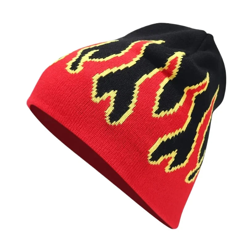 New Autumu Winter Keep Warm Knit Hat Women Men Skiing Beanies Outdoor Cold Hat Cycling Skullcap Fashion Letter Y2K Hiphop Beanie