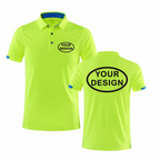 Summer Quick Drying POLO Shirt Logo Custom Printing Embroidery Golf Custom Your Logo Sports T-shirt Top - Matrix-studios.com