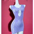 1PC Sexy Women Fishnet Cover Up Without Bikini Hollow Out Bodycon Dress  See Through Beachwear Summer Women's Swimwear DSH785 - Matrix Studios