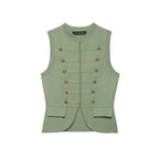 Guobioziy2026 Women's New Rope Knot Decorative Knit Vest Casual and Versatile Elegant and Graceful - Matrix Studios