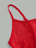 4 pcs Women Solid Color  Camisoles Vest Women Tank Tops Female Summer Sexy Strap Basic Tops Sleeveless Camisole T-shirt - Matrix-studios.com