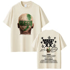 Rapper Chris Brown Breezy Bowl XX Tour 2025 T-shirt Men Women Hip Hop Fashion Pop Music  T Shirts Casual Cotton Vintage T-shirts