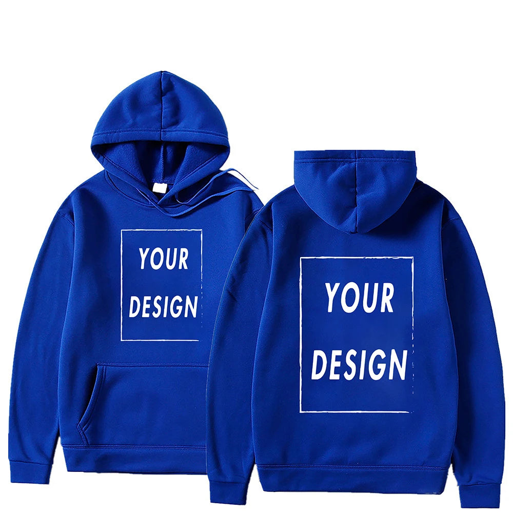 Your Own Design Brand Logo/Picture Personalized Custom Anywhere Men Women DIY Hoodies Sweatshirt Casual Hoody Fashion New - Matrix Studios