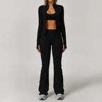 2/3PCS Yoga Suit Sports Set Gym Set Women Tracksuit Running Workout Clothes Long Sleeve Sports Bra Athletic Wear Yoga Clothing - Matrix-studios.com