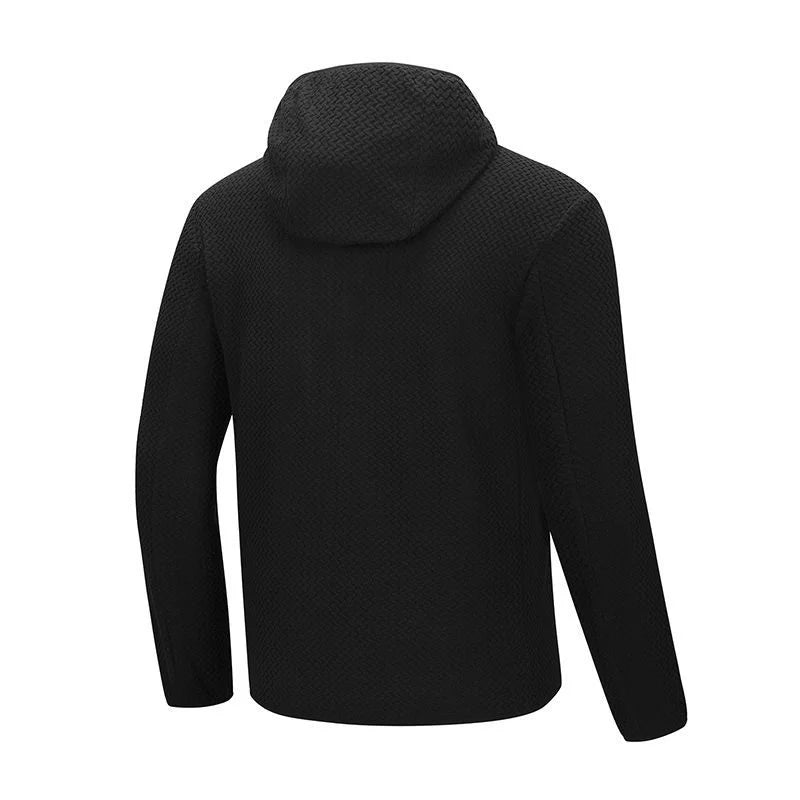 Autumn and Spring New Fashion Trend Pure Color Warm Hooded Sweatshirt Men's Casual Loose Sports High Quality Plus Size Top L-6XL - Matrix Studios