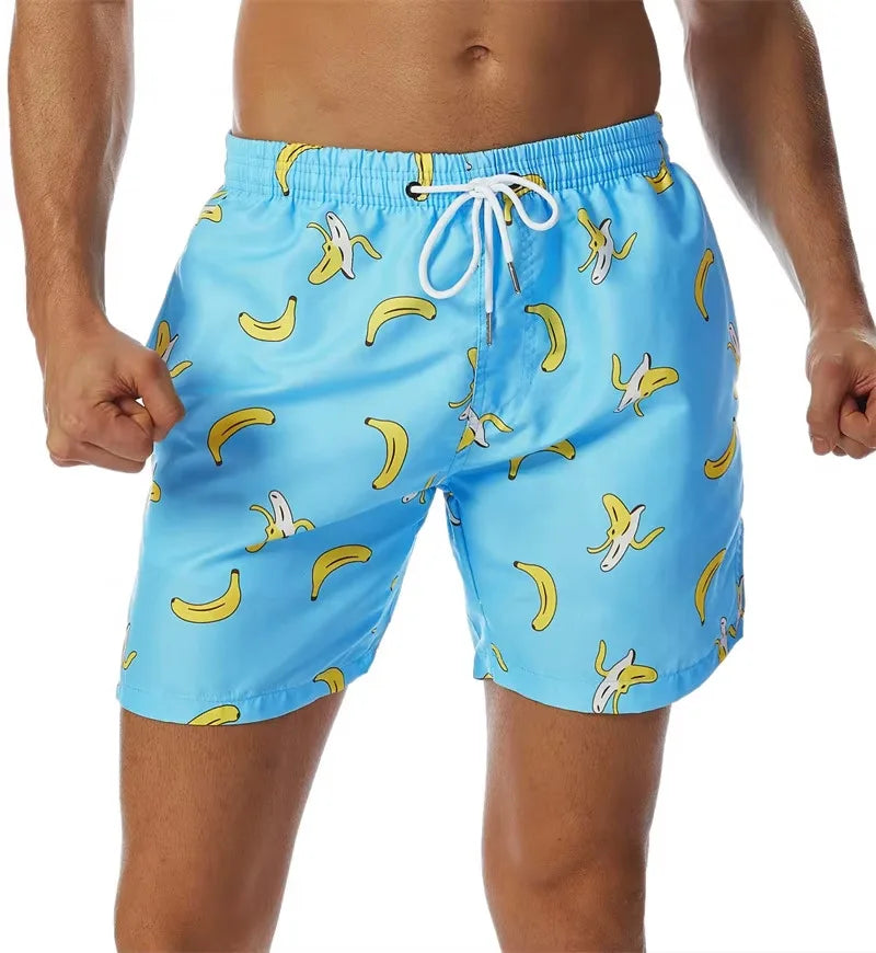 3D Anime Summer New Patrick Star Board Shorts Trunks Quick Dry Beach Swiming Shorts Women Men Hip Hop Short Pants Beach Clothes