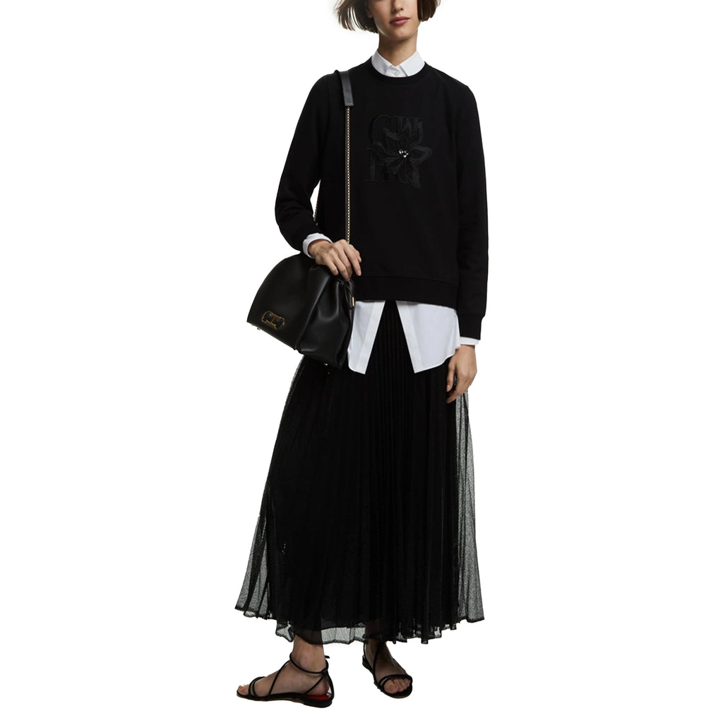 CHCH Spring Autumn New Women's Sweatshirts Coats Clothes Tops Clothing Hooded Long Sleeved Round Neck Pullover Top - Matrix Studios