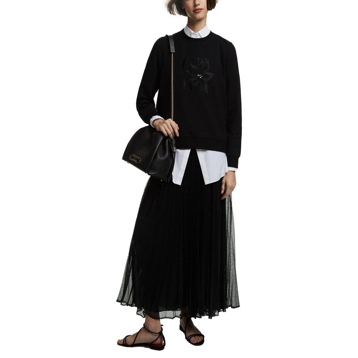 CHCH Spring Autumn New Women's Sweatshirts Coats Clothes Tops Clothing Hooded Long Sleeved Round Neck Pullover Top - Matrix Studios
