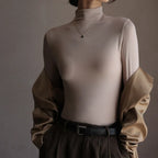 Women's Solid Innerwear Pullovers Sweaters Autumn Winter Casual Long Sleeve Bottoming Tops High Quality Half-High Collar Jumpers - Matrix Studios