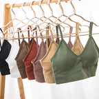 Kit 4 Women Seamless Bra Set, Sexy Beautiful Back Cotton Bra Comfortable Breathable Padded Bra Underwear - Matrix Studios