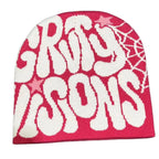 Knitting Cap Men Women Paragraph Quality Beanie Cap Y2k Warm Fashion Hundred Take Ins New Net Red Design Sense Niche Cold Cap - Matrix-studios.com