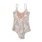 Sexy See Through Lace With Lining Backless Spaghetti Strap Bodysuit Woman Sling Tight Short Jumpsuit Slim Fit Rompers Playsuits - Matrix-studios.com