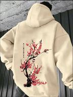 A Japanese streetwear Harajuku printed hoodie for men, a sporty, casual and fashionable autumn and winter sweatshirt top - Matrix Studios