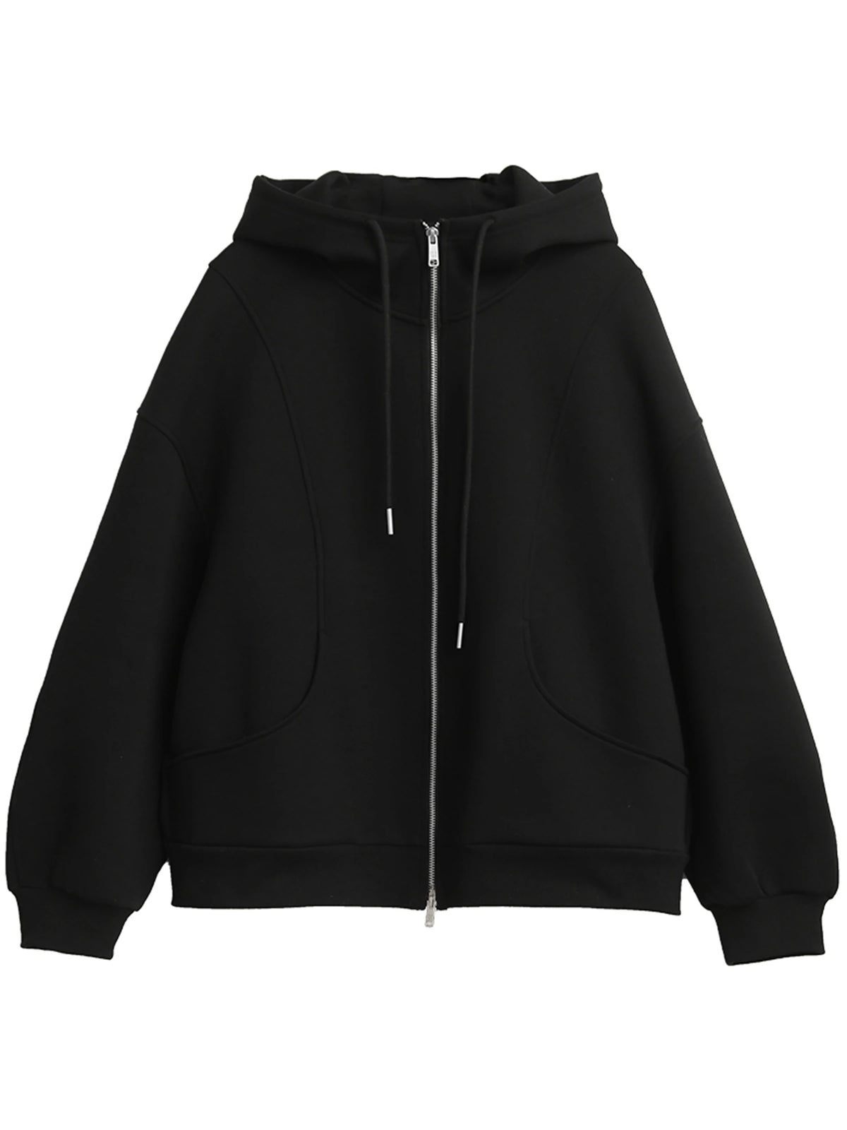 CHIC VEN Women Sweatshirts Loose New Drawstring Hooded Female Jacket BF Style Woman Sports Coat Spring Autumn 2025 - Matrix Studios
