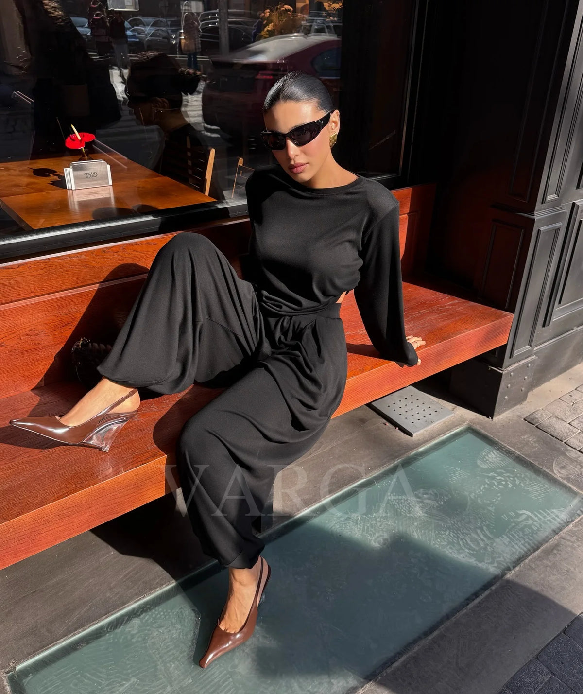 Hirsionsan Modal Soft Loose Sets Women 2026 Casual Two Pieces Long Sleeve T Shirts and High Waist Dresses Outfits Tracksuit - Matrix-studios.com