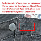 2025 New Fashion Stars Towel Embroidery Brown Men Jeans Pants Y2K Clothes Straight Hip Hop Cotton Trousers Pantalon Homme - Matrix Studios