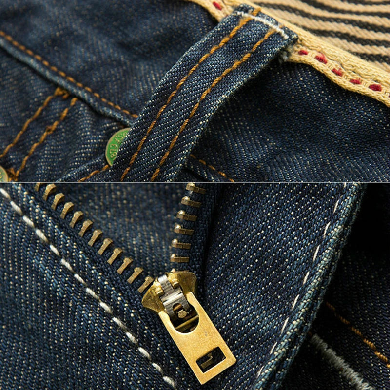 2025 Casual Jeans Men Business Straight Jeans Stretch Denim Pants Trousers Slim Fit Classic Cowboys Young Man Jeans - Matrix Studios