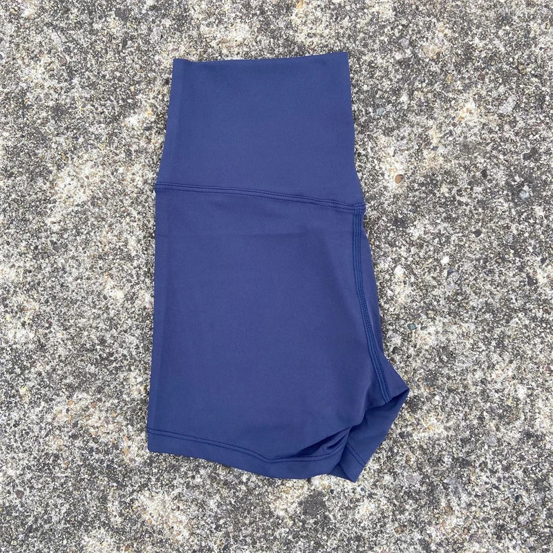 Sexy Solid Color Women Fitness Sport Short High Waist Athletic Yoga Short Leg Cycling Comprehensive Training Jogging Squat Proof - Matrix Studios