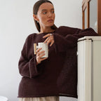 Talenza Hollow Knitted Sweater Pullover Women's Solid See-through O-Neck Long Sleeve Knitted T-Shirt Loose Casual Pullover 2026 - Matrix Studios