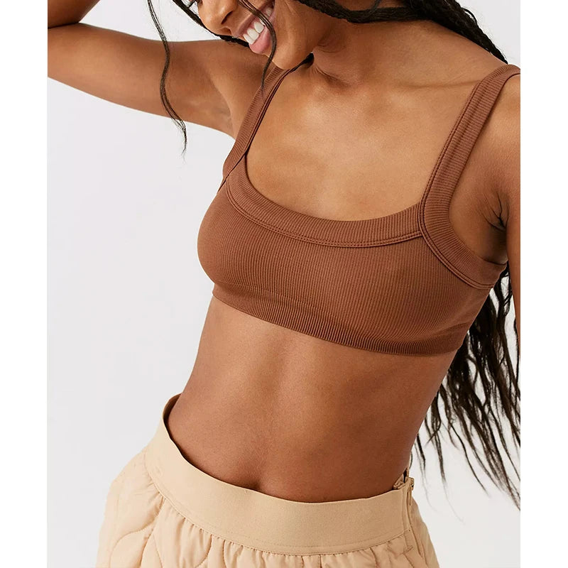 Knitted Cotton Women'S Tube Top Stretchy Ribbed Sleeveless Streetwear Slim White Crop Tops Sexy Summer Tops Cami Femme - Matrix-studios.com