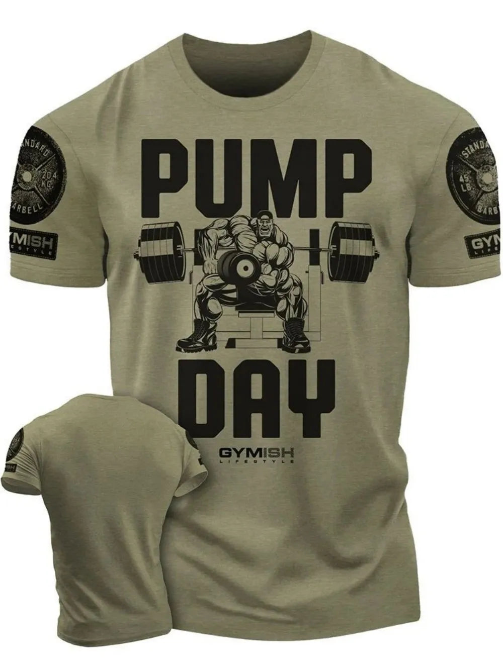 Summer New Adrenaline Power Workout Gym Men's Breathable Round Neck T-Shirt High-Quality Letter Printed Casual Top - Matrix Studios
