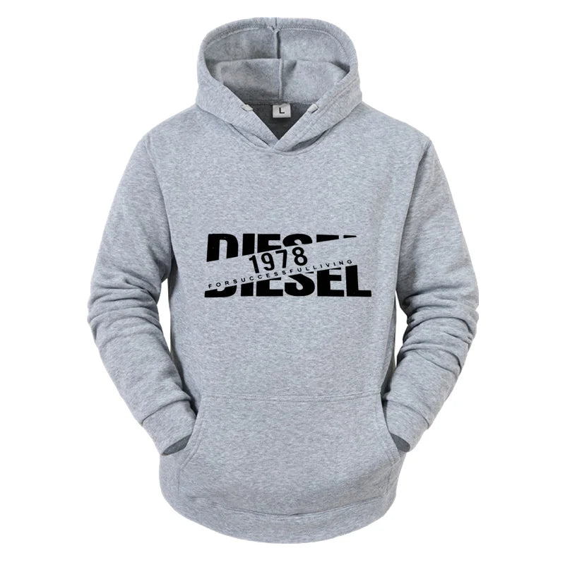 2025 Autumn/Winter Casual Printed Hoodie Classic Style Fashion Men's Y2K Harajuku Sports Jogging Street Men's/Women's Clothing - Matrix Studios