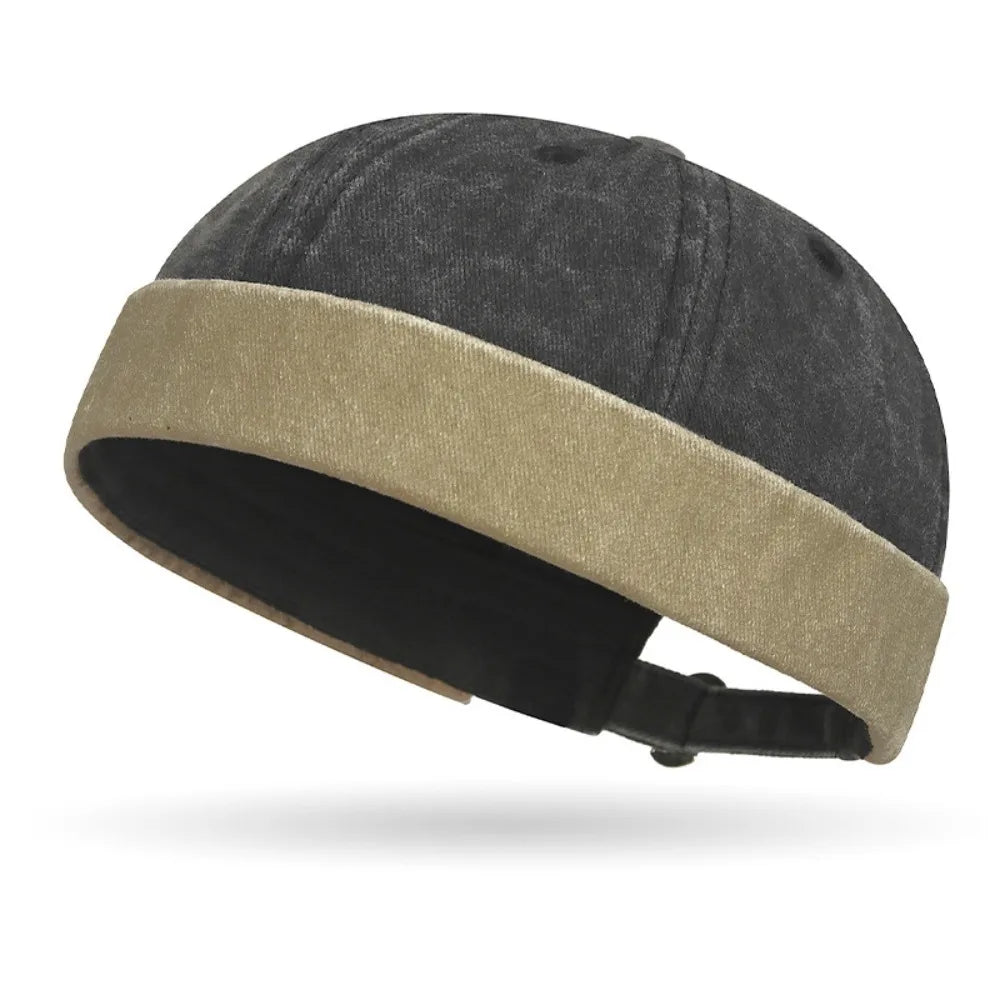 Fashion Hip Hop Beanie Street Hat Men Skullcap Women Spring Brimless Baggy Melon Cap Cuff Docker Fisherman Beanies Hats
