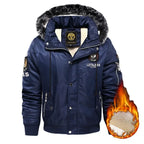 New Male Outwear Casual Winter Coats Good Quality Men Slim Fit Jackets Men Winter Hooded Down Jackets Fleece Parkas Warm Coats 4 - Matrix Studios