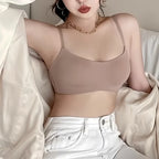 Seamless Bras For Women Small Chest Bralette 1/2 Cup Non-Wire Push-Up Bra Fixed Pad Soft Underwear Sexy Lingerie Intimates S-XL - Matrix Studios