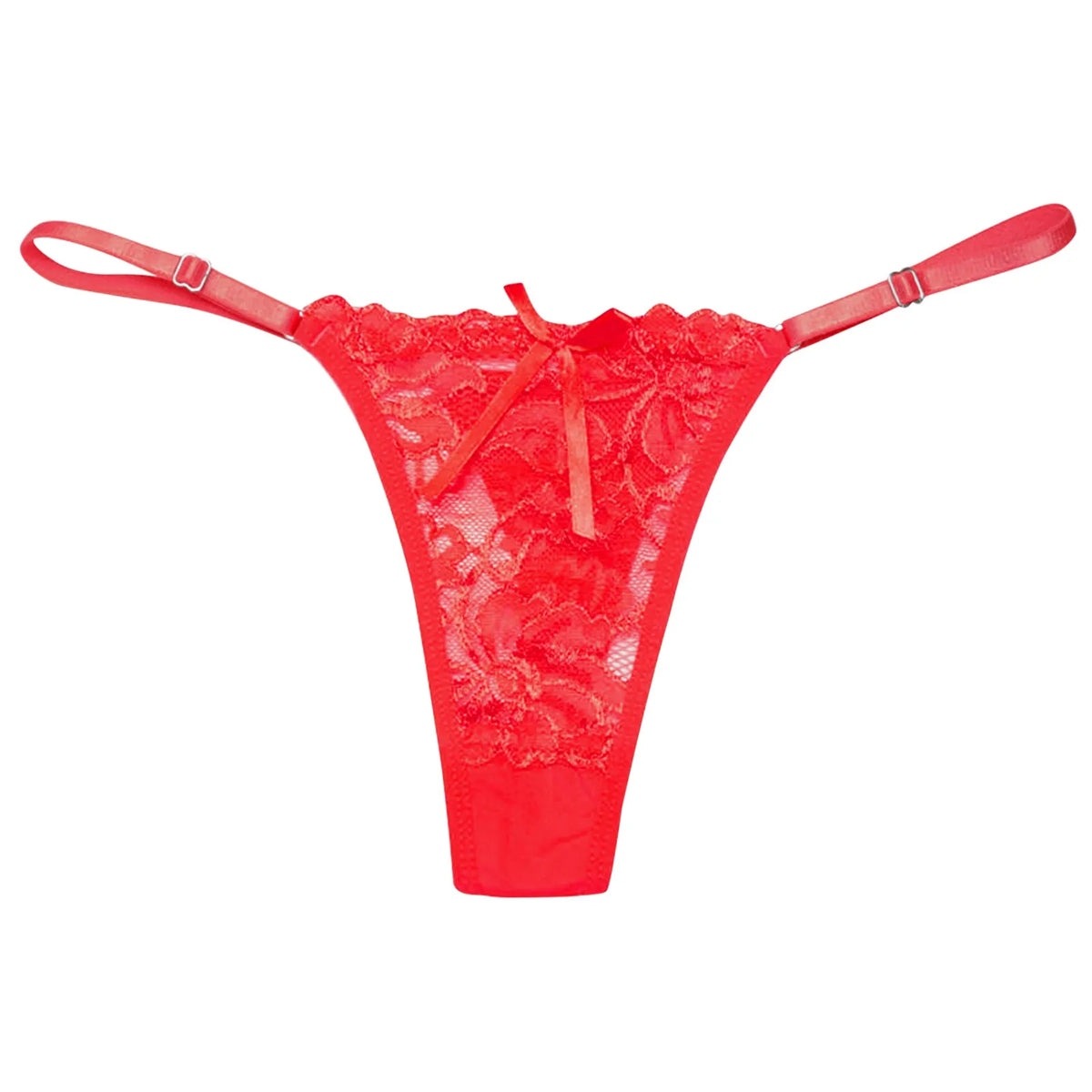 Ladies Lace Sexy Panties Embroidered Bandage Underwear Women Transparent Breathable Thongs Bowknot Sexy Lingerie трусы женские - Matrix Studios