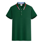 Summer Casual Short-sleeved Polo Shirt POLO Shirt Personal Company Customization Embroidery Printing Personalized Design Top - Matrix-studios.com
