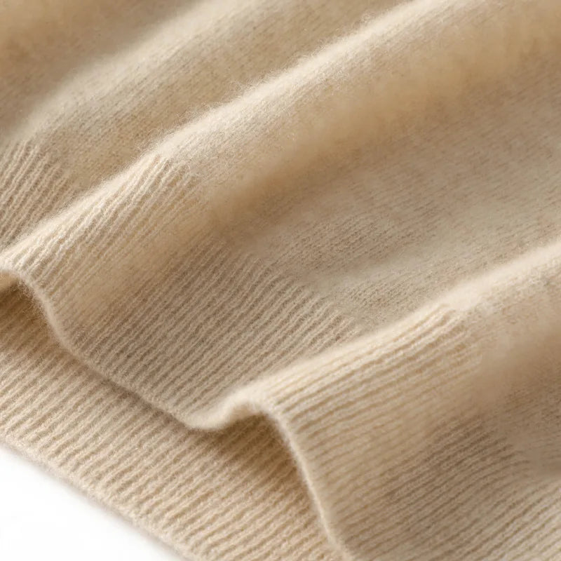 Women 100% Merino Wool Sleeveless Pullovers Turtleneck Sweater Waistcoat Wool Knitwear Spring Autumn Winter Fashion Vest Tops - Matrix Studios