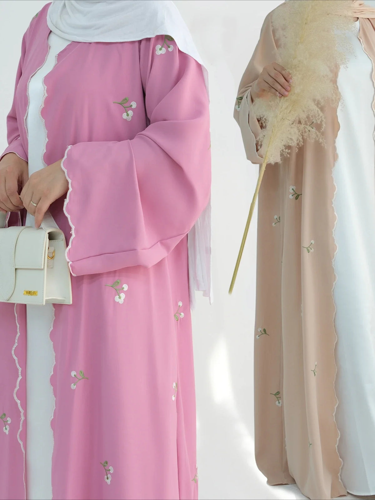 Eid Muslim Abaya for Women Embroidery Cardigan Dresses Abayas Ramadan Morocco Dubai Jalabiya Kaftan Vestidos Arab Long Robe 2025 - Matrix-studios.com