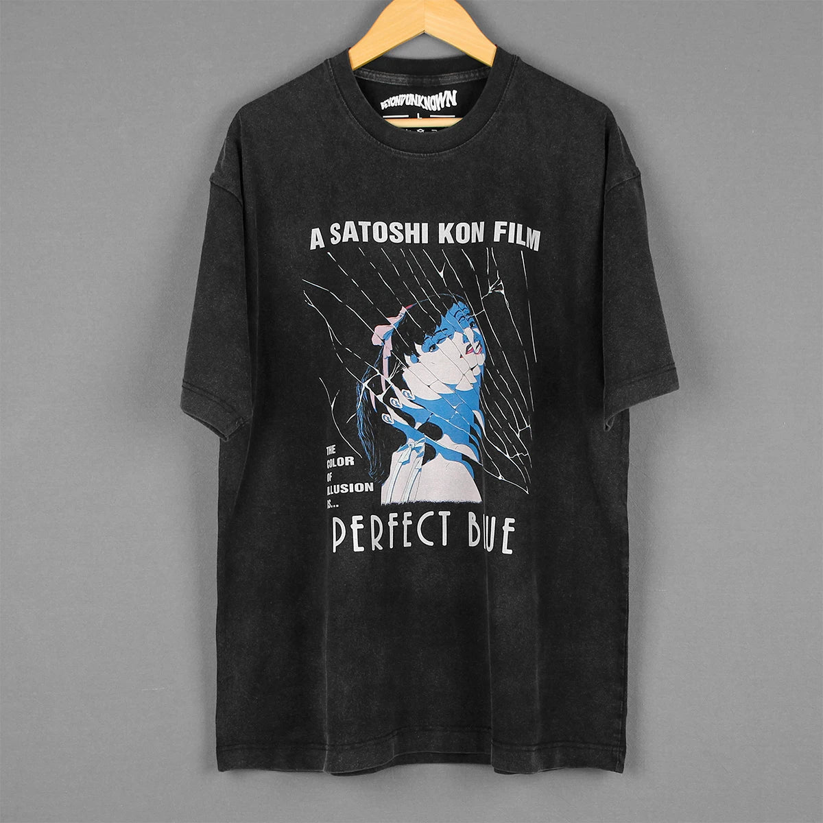 Perfect Blue T-Shirt Japanese Anime Manga Satoshi Kon Paprika Men's Short Sleeves Printed Cotton Shirt - Matrix-studios.com