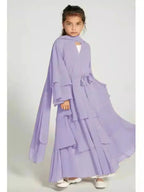 Ramadan Niqab Khimar Chiffon Kids Muslim Abaya Dubai Turkey Islam Dress Prayer Clothes For Women Kebaya Robe Femme Musulmane - Matrix-studios.com