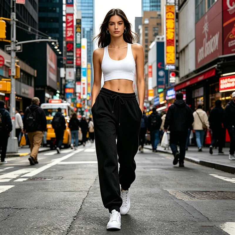 Fashion Womens Sweatpants Daily Casual Sports Pants Outdoors Gym Jogging Woman Clothes Trousers 2026 Hot Sales Street Sportswear - Matrix-studios.com