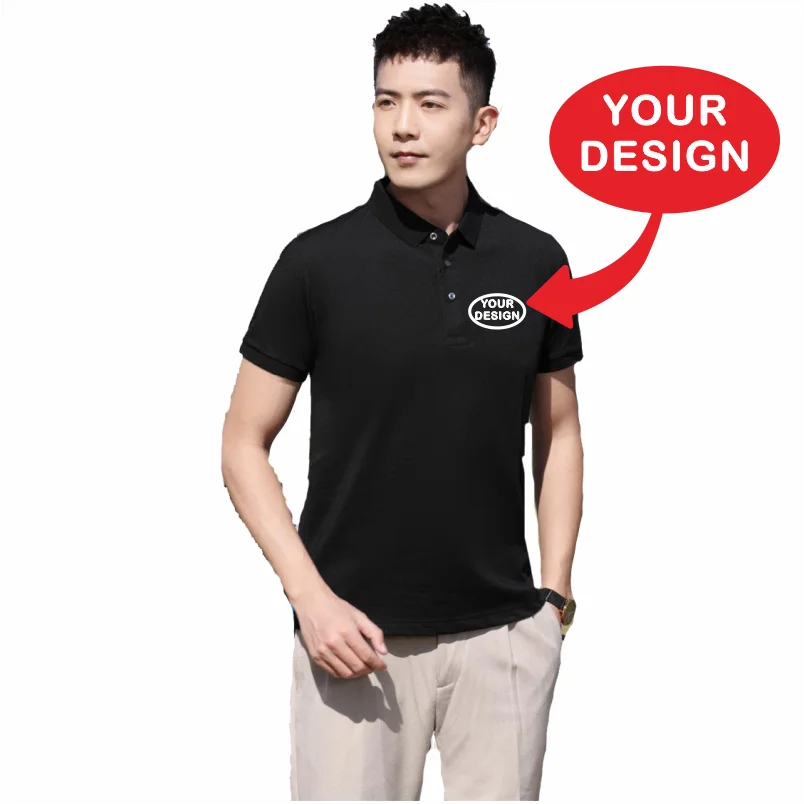 Summer Casual Cheap POLO Shirt Personal Company Logo Customization Embroidery Printing Personalized Design Top - Matrix-studios.com