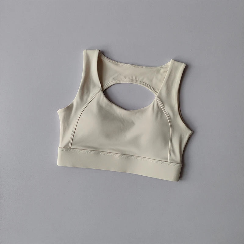 Beautiful Back Sports Underwear Shock-proof Running Anti-sagging Yoga Bra High-intensity Training Top Fitness Clothing Vest - Matrix Studios