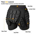 New Ski Shorts Skating Hip Protector Skiing Snowboard Shorts Protective Gear Sport MTB Cycling Motocross Hip Knee Elbow Paddeds - Matrix Studios